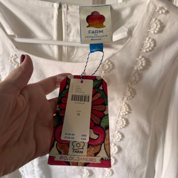 Farm Rio for Anthro shirt NWT - Picture 2 of 4